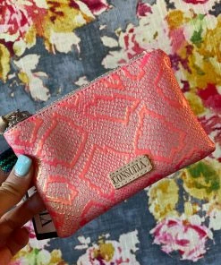 The Pink Leopard Consuela - Keychain - CORAL PINK New Arrivals