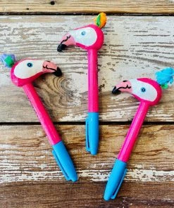 The Pink Leopard Consuela Marker - Flamingo