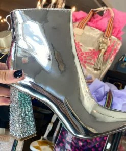 The Pink Leopard New Arrivals BETSY JOHNSON - VEGAS GLAM BOOTIES