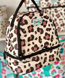 The Pink Leopard New Arrivals SWIG - Zippi Lunch Box - Luxy Leopard