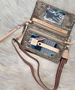 The Pink Leopard CONSUELA - Sassy Leopard Uptown Crossbody