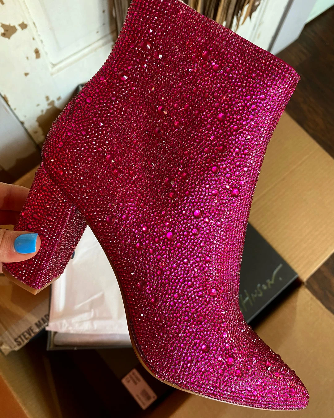 The Pink Leopard BETSY JOHNSON GLAM BOOTS FUCHSIA New Arrivals 1 The Pink Leopard BETSY JOHNSON GLAM BOOTS FUCHSIA New Arrivals