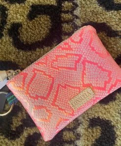 The Pink Leopard Consuela - Keychain - CORAL PINK New Arrivals