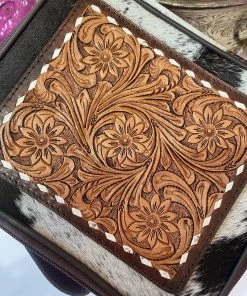 The Pink Leopard Tooled Leather / Cowhide Jewelry Case New Arrivals 19 The Pink Leopard Tooled Leather / Cowhide Jewelry Case New Arrivals