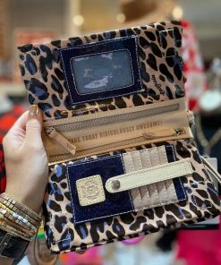 The Pink Leopard New Arrivals CONSUELA - Uptown Crossbody - Blue Jag