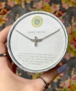 The Pink Leopard Have Faith - Spartina - Silver New Arrivals