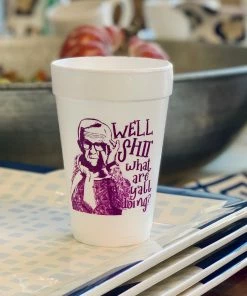 The Pink Leopard New Arrivals Well Shit... What Y’all Doin. Cups Sleeve Of 10