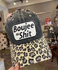 The Pink Leopard Boujee As Sh*t Cap New Arrivals