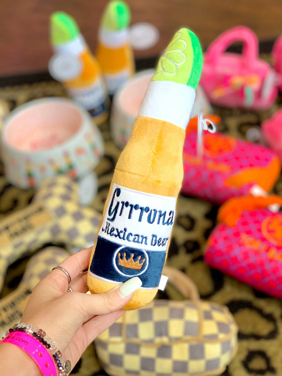 The Pink Leopard New Arrivals Boujee Dog Toys 5 The Pink Leopard New Arrivals Boujee Dog Toys