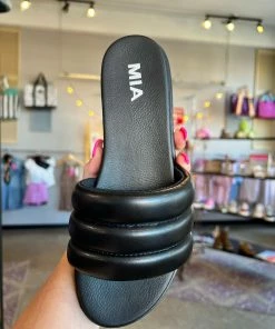 The Pink Leopard Black Cloud Slide