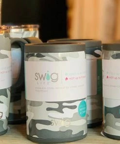 The Pink Leopard 12 Oz Koozie - SWIG New Arrivals