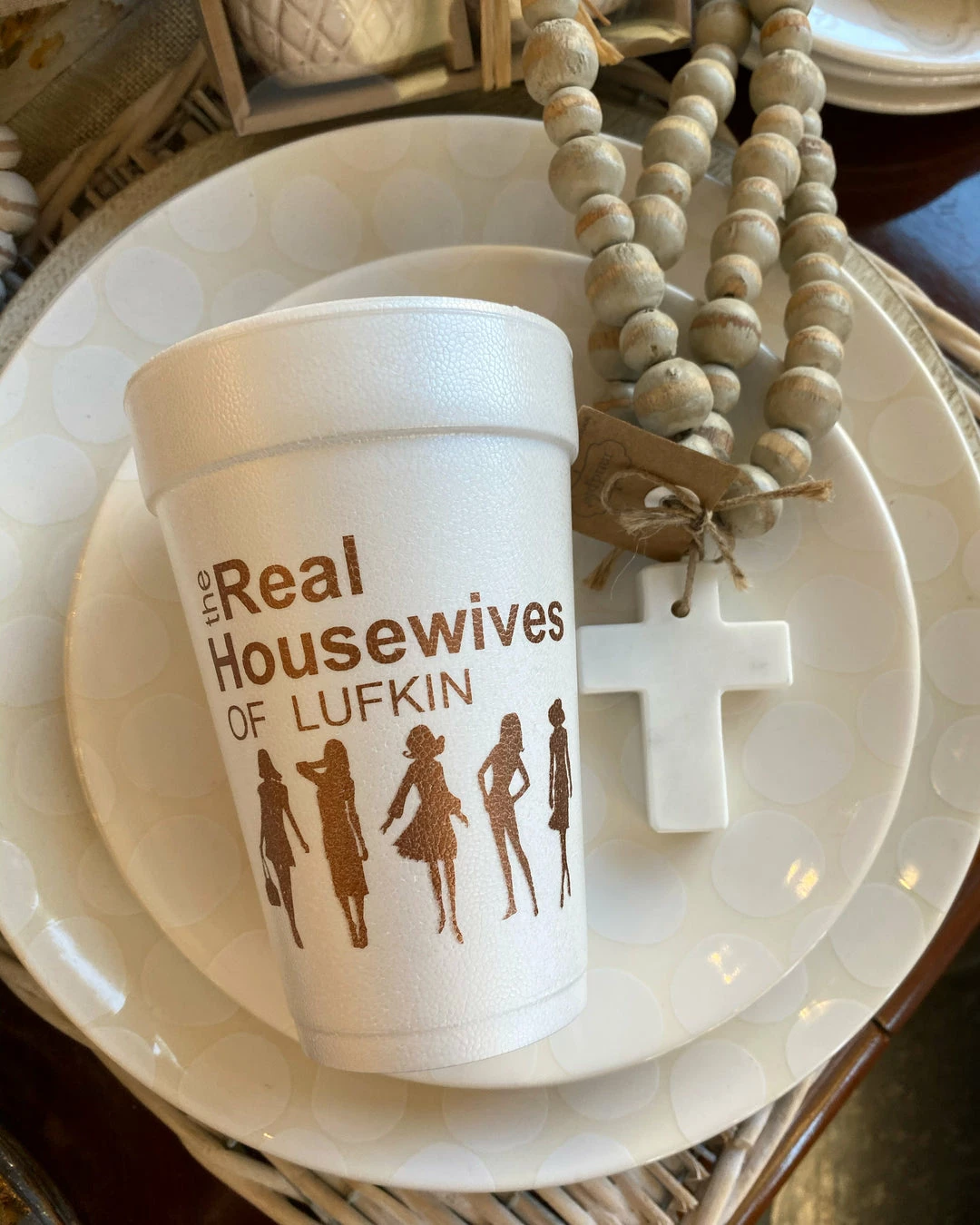 The Pink Leopard Real Housewives Of Lufkin - Cups (SLEEVES OF 10) New Arrivals 1 The Pink Leopard Real Housewives Of Lufkin - Cups (SLEEVES OF 10) New Arrivals