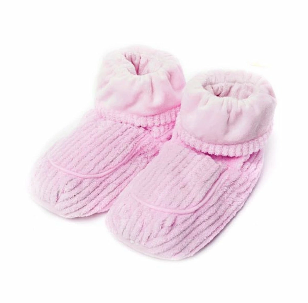 The Pink Leopard New Arrivals Pink - House-slipper Booties 1 The Pink Leopard New Arrivals Pink - House-slipper Booties