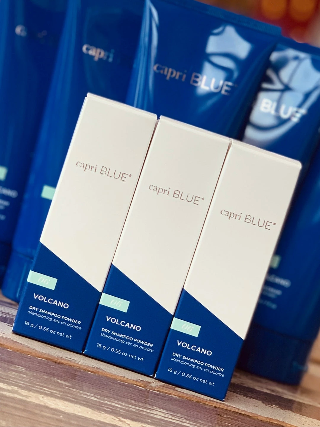 The Pink Leopard Capri Blue Volcano Dry Shampoo 1 The Pink Leopard Capri Blue Volcano Dry Shampoo