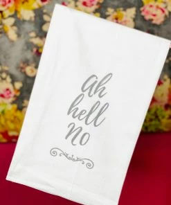 The Pink Leopard Hand Towel - Ah Hell No!