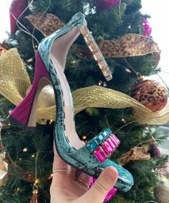 The Pink Leopard BETSY JOHNSON GLAM HEEL New Arrivals