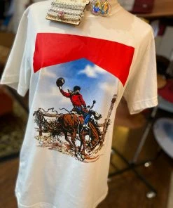 The Pink Leopard American Bronc Tee