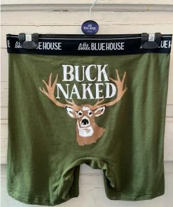 The Pink Leopard Buck Naked Boxer Briefs