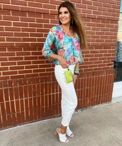 The Pink Leopard Tropical Love Top