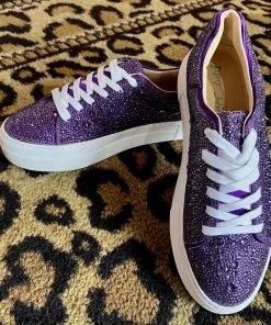 The Pink Leopard New Arrivals BETSY JOHNSON - Purple Rhinestone Dream